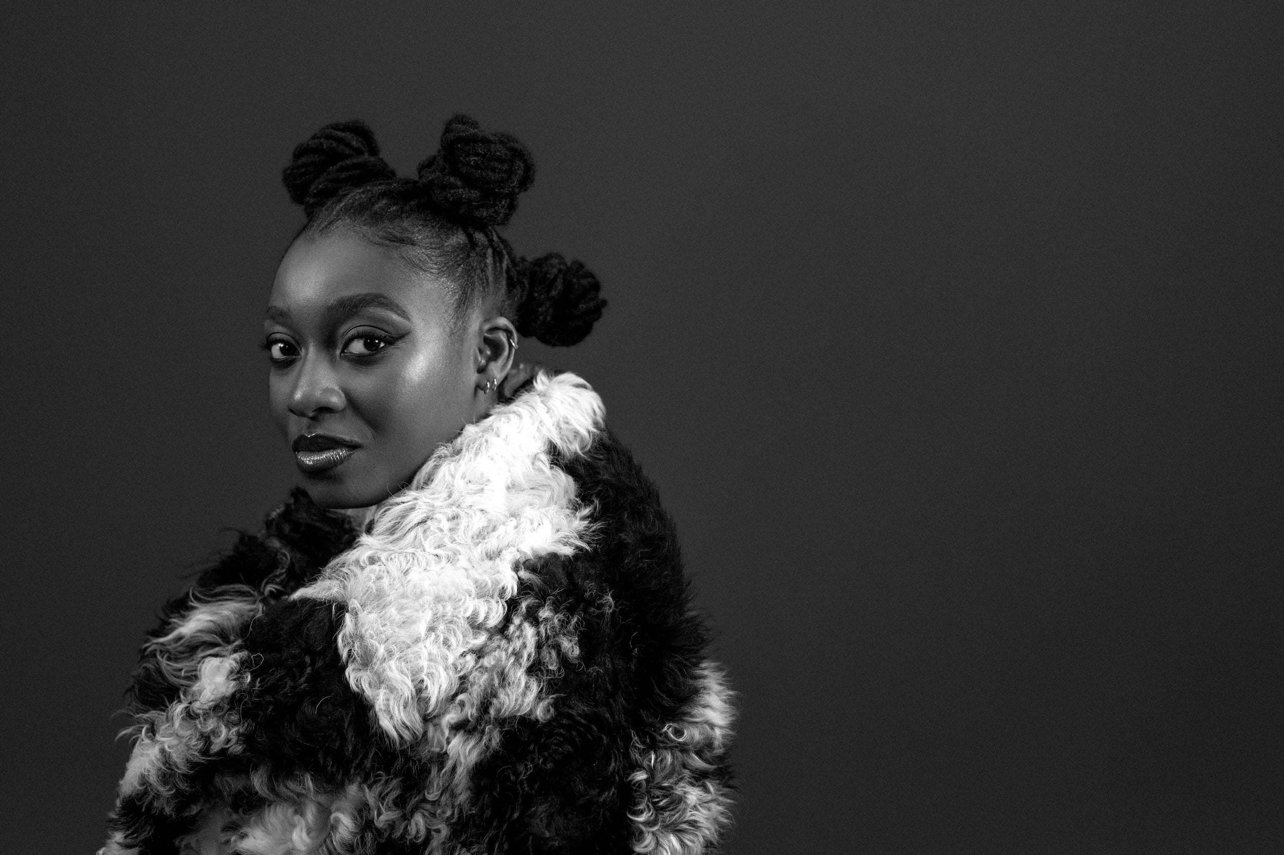 Little Simz black and white hero banner